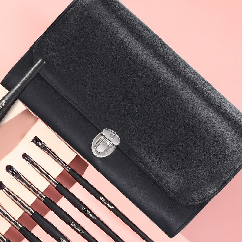 24-piece Obsidian makeup brush set, eyeshadow brush, blush brush, powder brush, complete set of beauty tools manufacturer shanilak Specification image