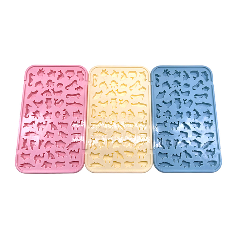 Stock Creative Modeling Ice Lattice Pp Ice Cube Mold Home Frozen Ice Lattice Square Plastic Refrigerator Ice Mold Diy details Picture