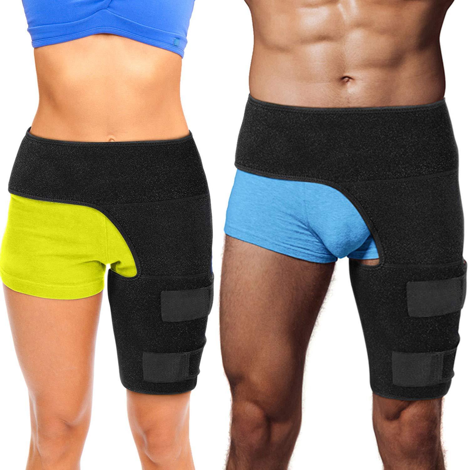 Each cross-border platform fitness leg guard groin belt anti-muscle strain hip belt weight lifting thigh protection sports protective gear