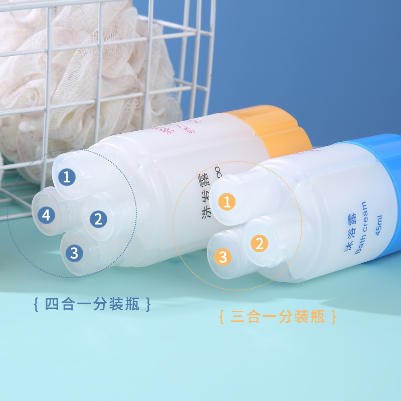 Cosmetics travel sub-bottling