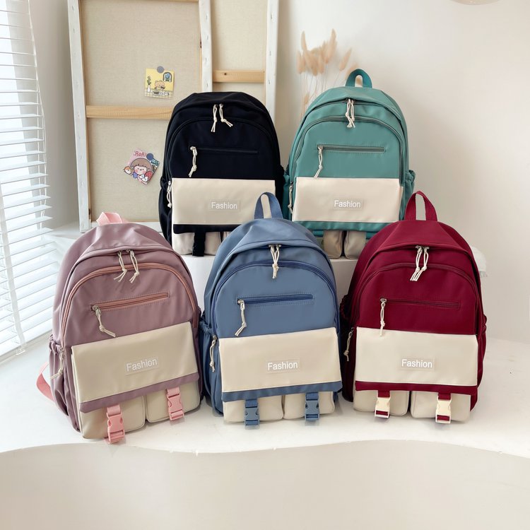 Backpack explosion-style Backpack SchoolBags Nylon cloth bags Large quantity discount Wholesale customization welcome consulting, ordering! Application Scenario
