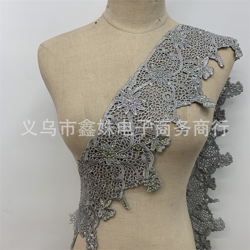 镂空刺绣花边烫钻服装服饰辅料配件