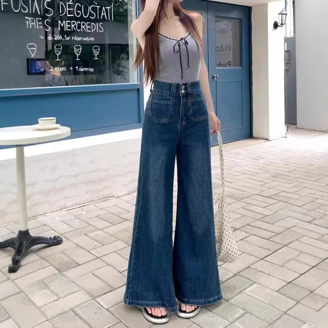 女式牛仔裤实物图