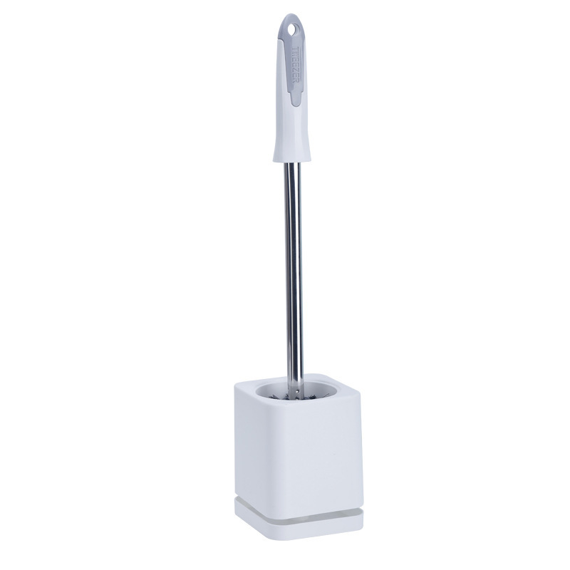 No blind spots, wall-mounted toilet brush with bottom seat, squat toilet, household wall-mounted cleaning brush, toilet brush set Item Picture