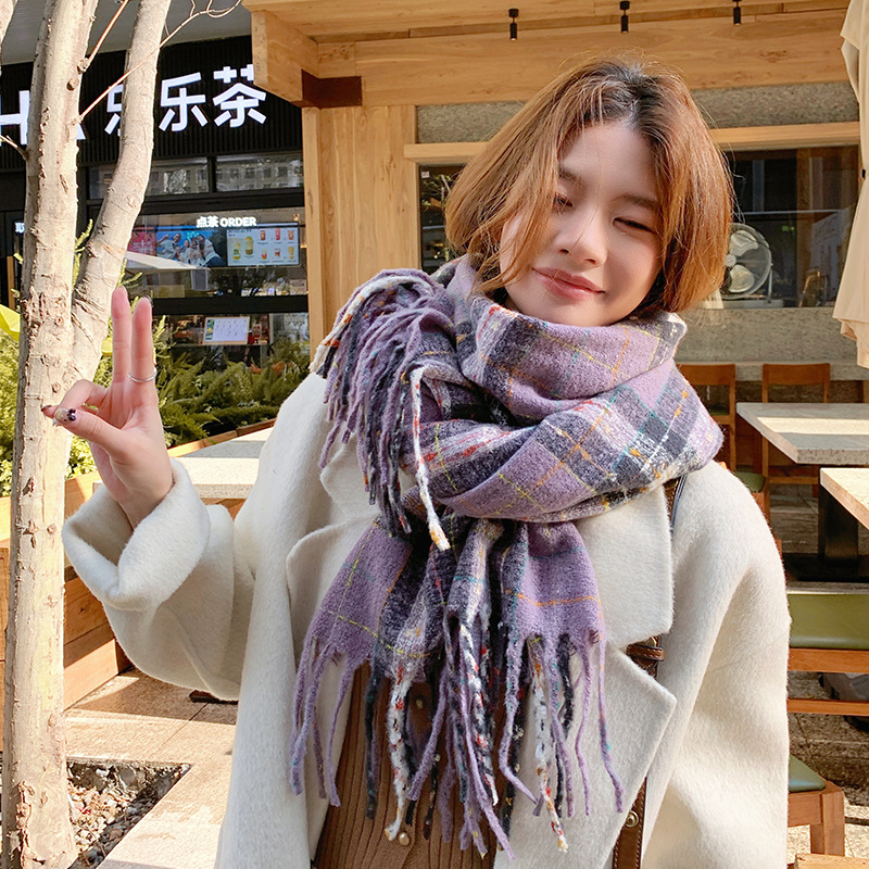 围巾/穆斯林时尚/围巾女士长款百搭/丝巾/围脖白底实物图