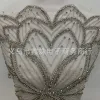 Multi-layer three-dimensional rose glass diamond cloth patch DIY wedding dress, evening dress, banquet show, dance costume accessories details Picture