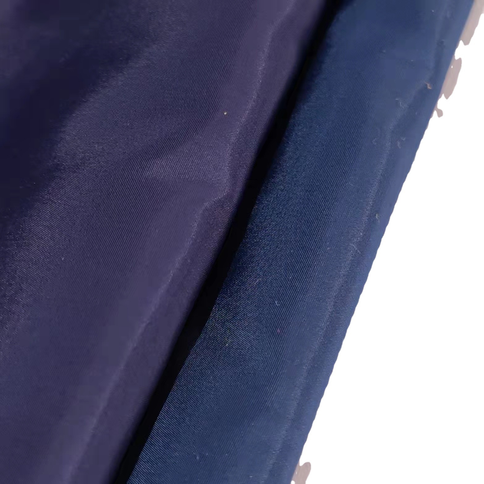 Imitation Memory Color Polyester Solid Color Dress Casual Wear Trouser Suit Twill Fabric Dark Blue Deep Purple Application Scenario