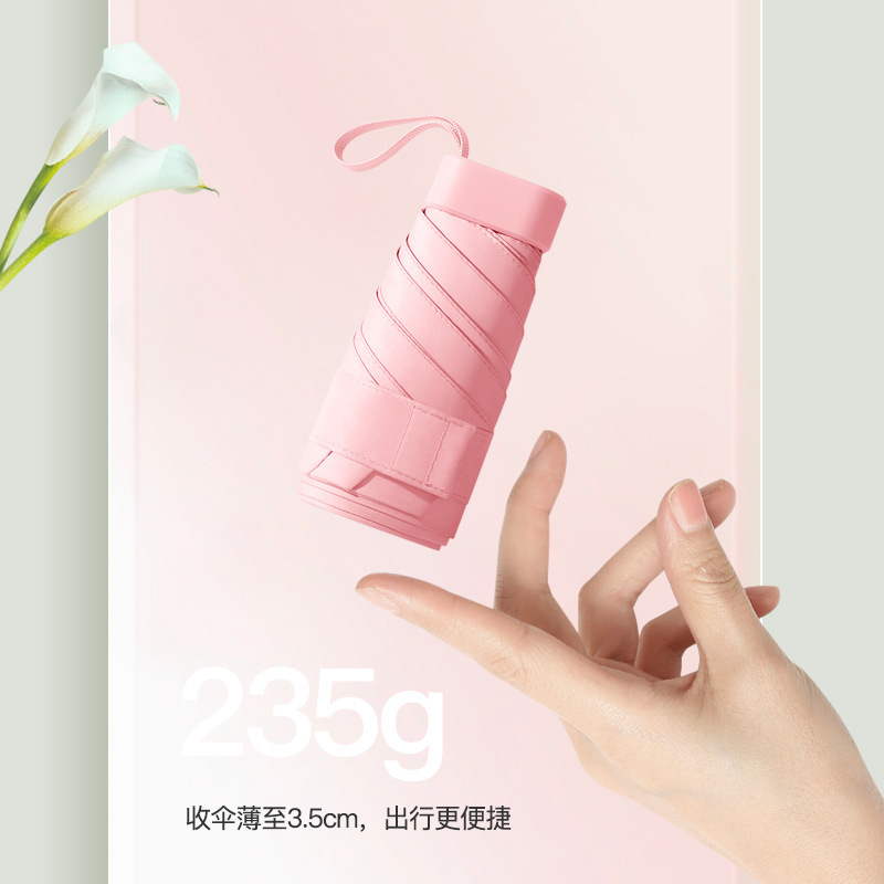 晴雨伞实物图