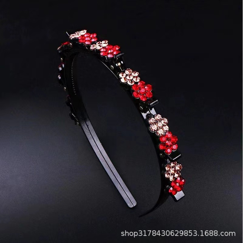 Hair Accessories Headband High-Grade Top Clip Noble Point Elegant Net Red Super New Plum Blossom Female 2023 Explosive South Korean Style Application Scenario