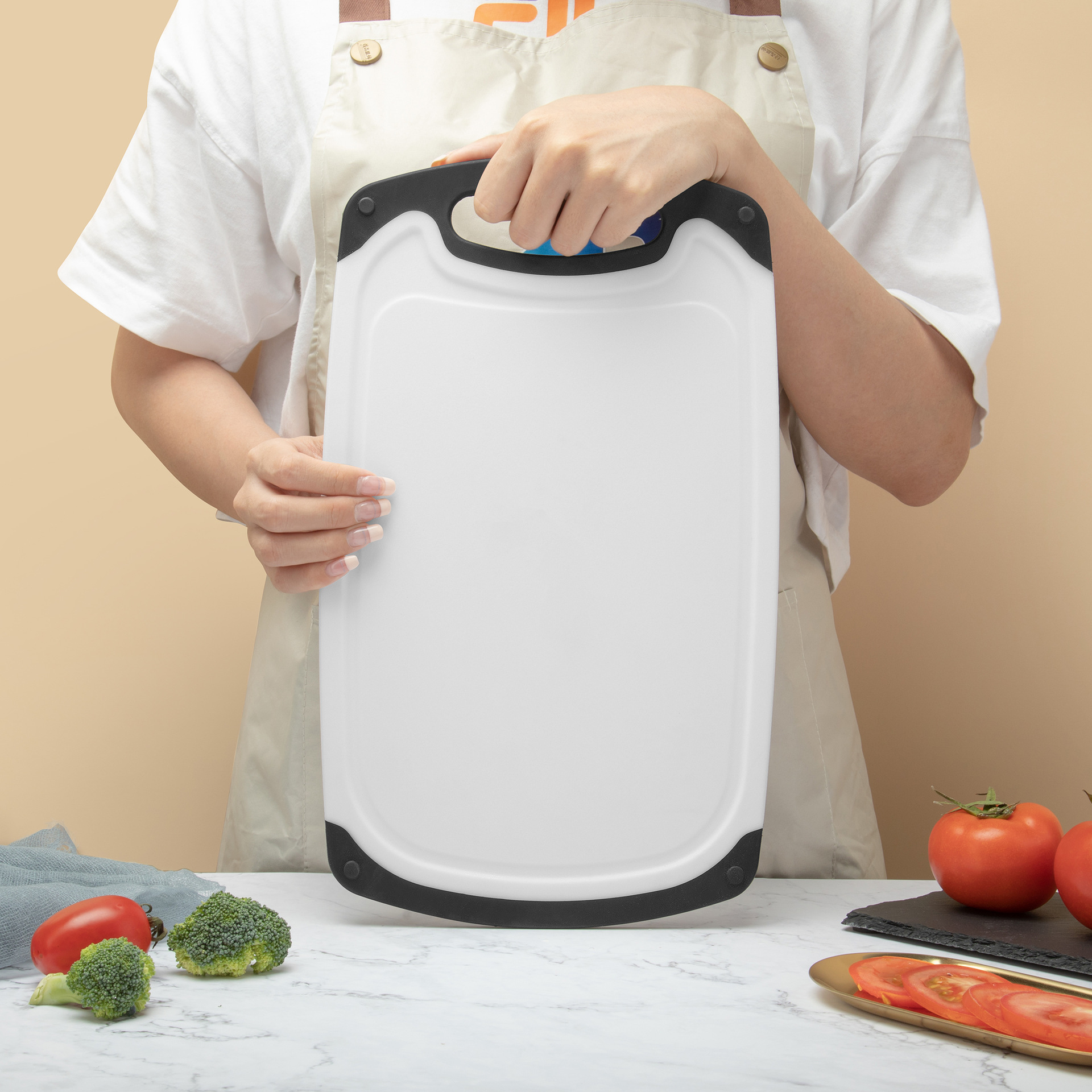 Amazon Hanging Wall Plastic Cutting Board Cutting Board Manufacturers Supply Multi-Way Cutting Vegetables Fruit Board Kitchen Supplies Cutting Board Wholesale Item Picture