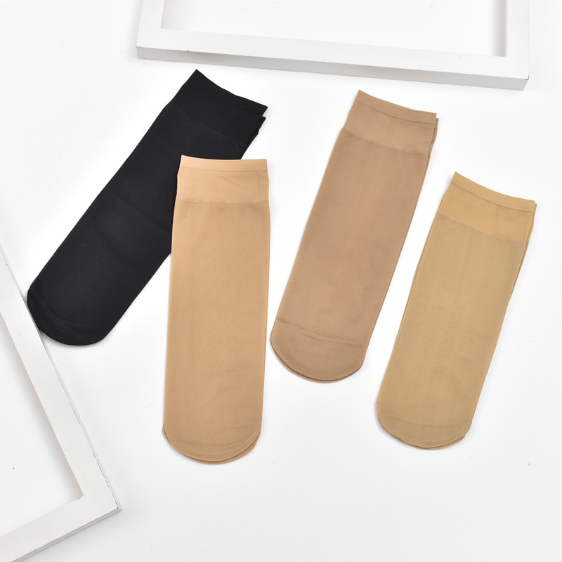 Socks a new spring and summer men's and women's steel stockings lengthened and thickened not easy to hook silk men's and women's stockings manufacturers wholesale a hair Specification drawing