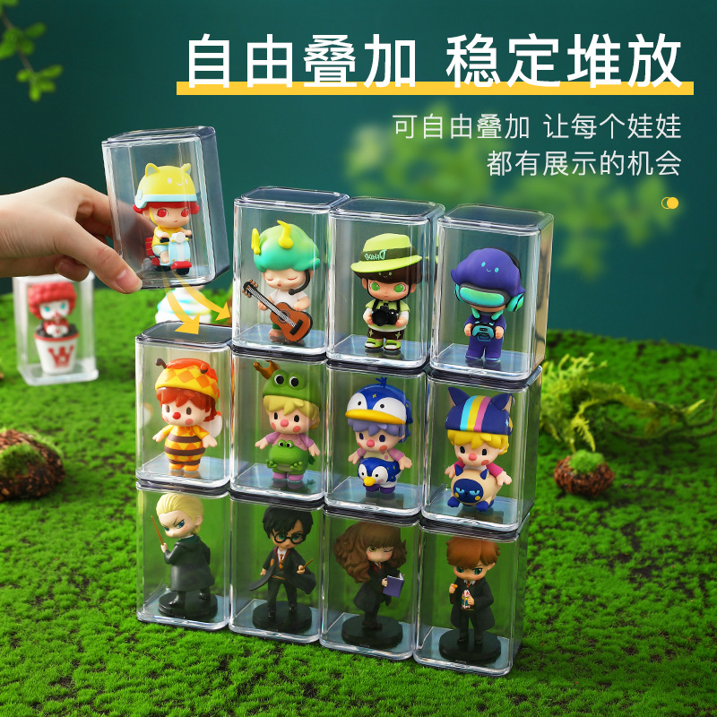 泡泡玛特展示/手办盲盒娃娃产品图