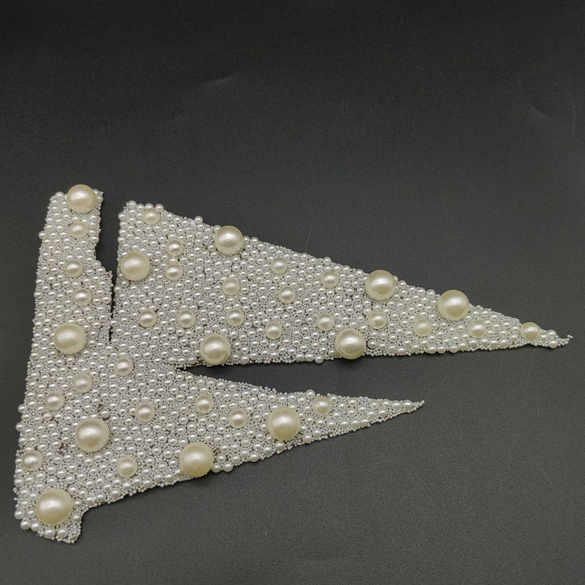 厂家直销珍珠烫胶饰品配件海螺珊瑚图案可多款配饰服装包包装饰贴详情图3