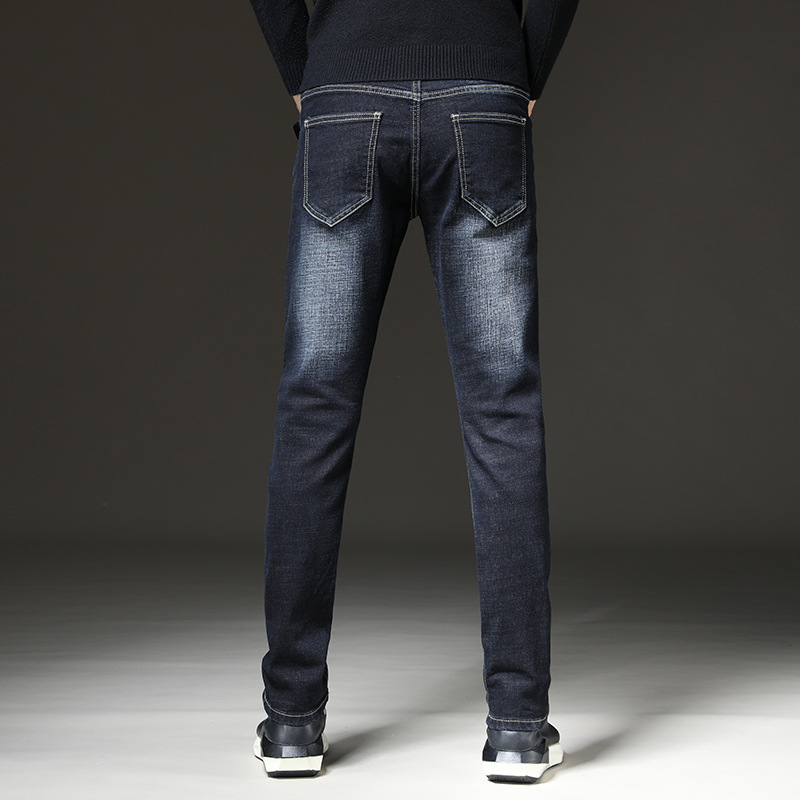 Men's casual jeans, straight-leg pants for work and commuting, slim-fit Korean-style men's pants, thin and trendy spring and summer pants for men Application Scenario