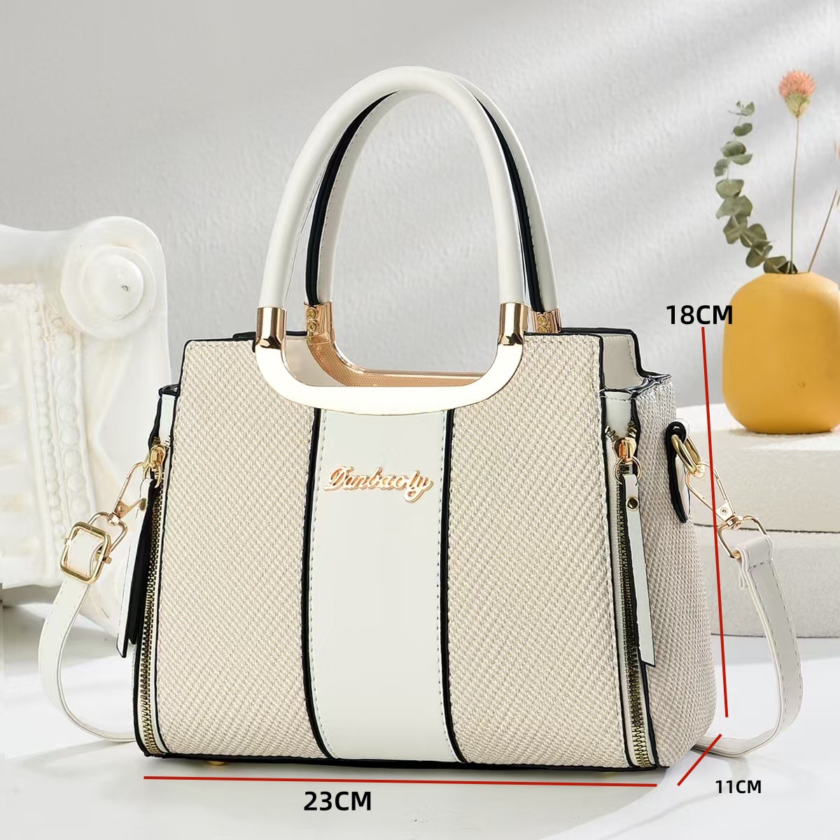 2025 moda de gran capacidad de costura influencers tote bag cross border nueva versión coreana versátil mujer de mediana edad una bolsa de hombro pic 2