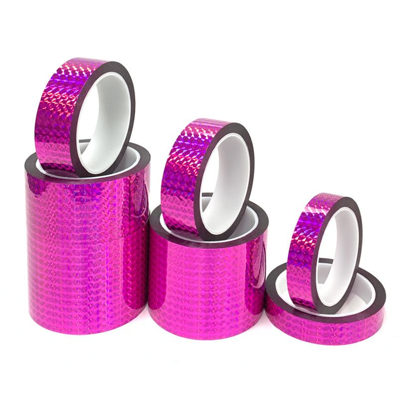 Laser purple tape, colorful shiny BOPP decorative tape, DIY colored paper, gift decorative tape manufacturer Application Scenario