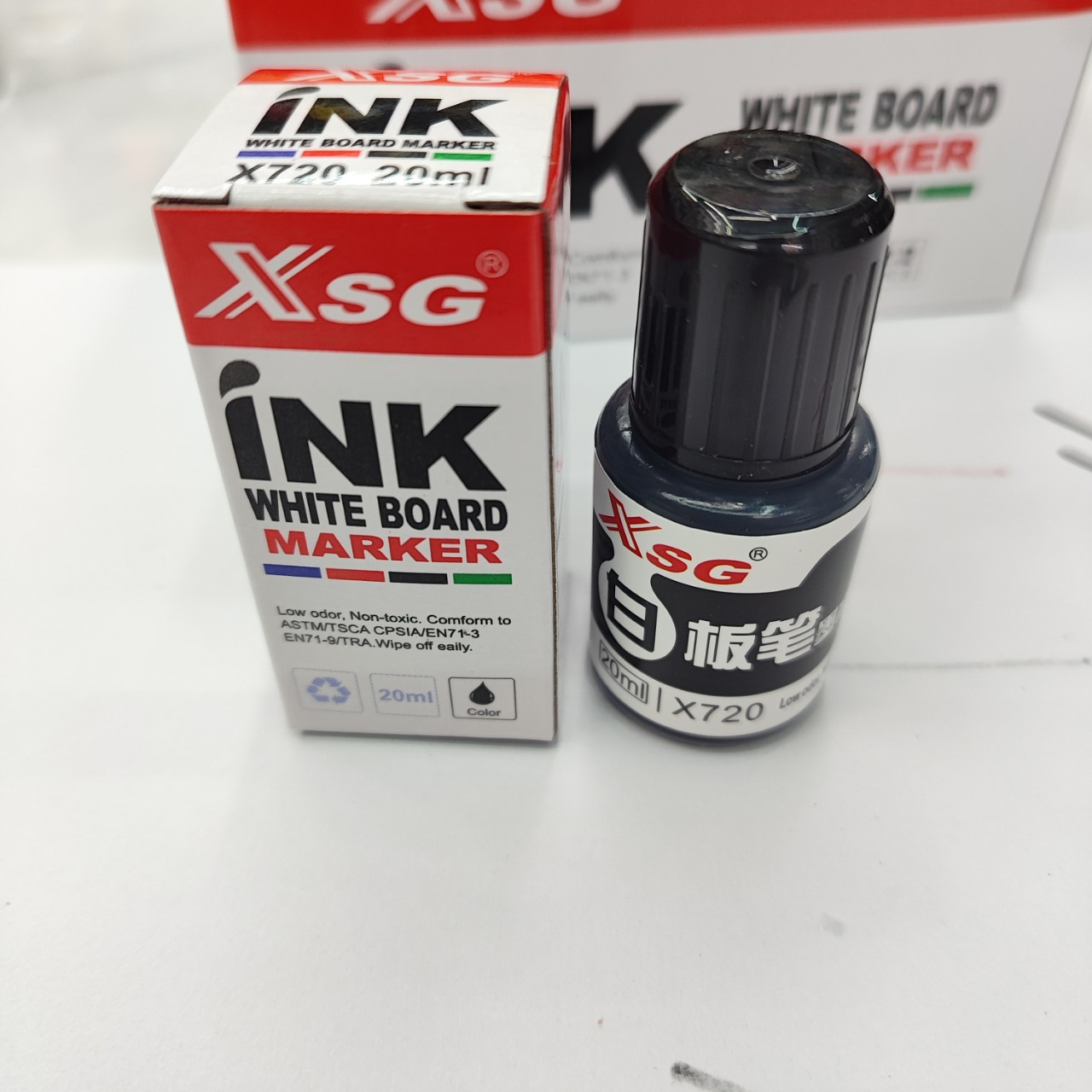 X720 Whiteboard Pen Ink Whiteboard Pen Refill Liquid Four-Color Xsg Specification drawing