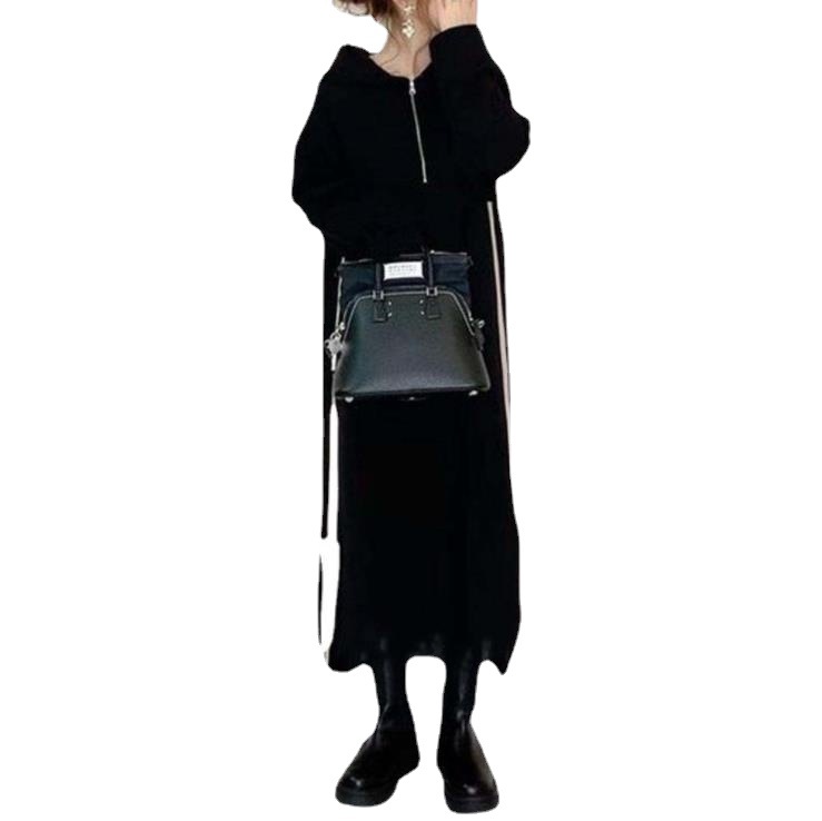 عبر الحدود 2022 عبارة عن فستان كوري كوري جديد من فستان "سيريو" عبر الركبة Item Picture