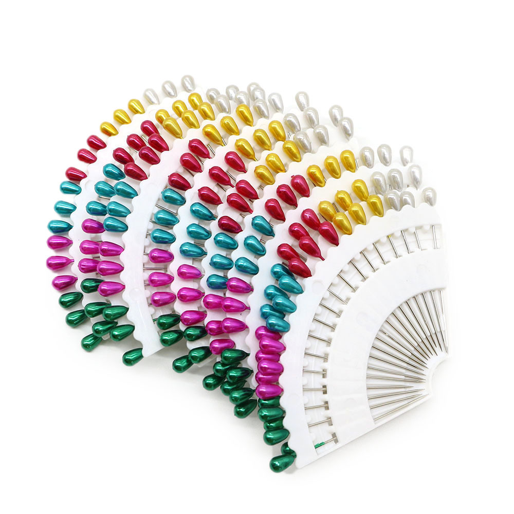 厂家批发多图案18枚扇形镀镍珠光针盘扇形针盘定位裁剪针