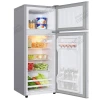 Cross-border mini refrigerator, household small rental house with upper freezing and lower refrigeration, dormitory mini double-door refrigerator, supports consignment delivery Specification image