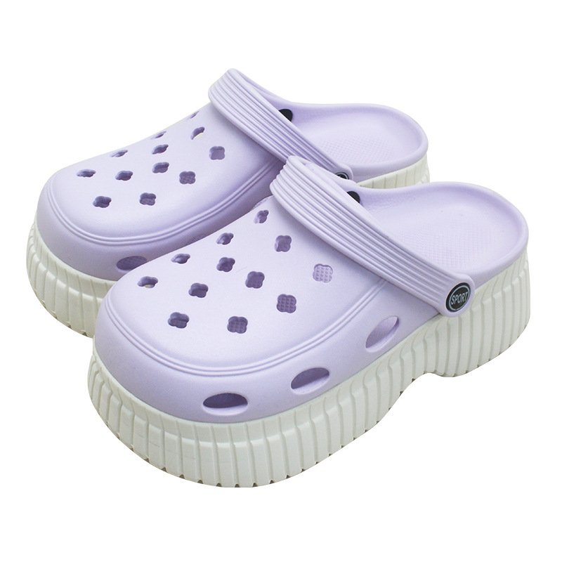 拖鞋/洞洞鞋/拖鞋男夏季居家/毛绒拖鞋/拖鞋女夏季居家白底实物图