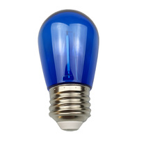 Amazon selling color S14 filament lamp PC retro Edison bulb E26/E27 pear decorative bulb