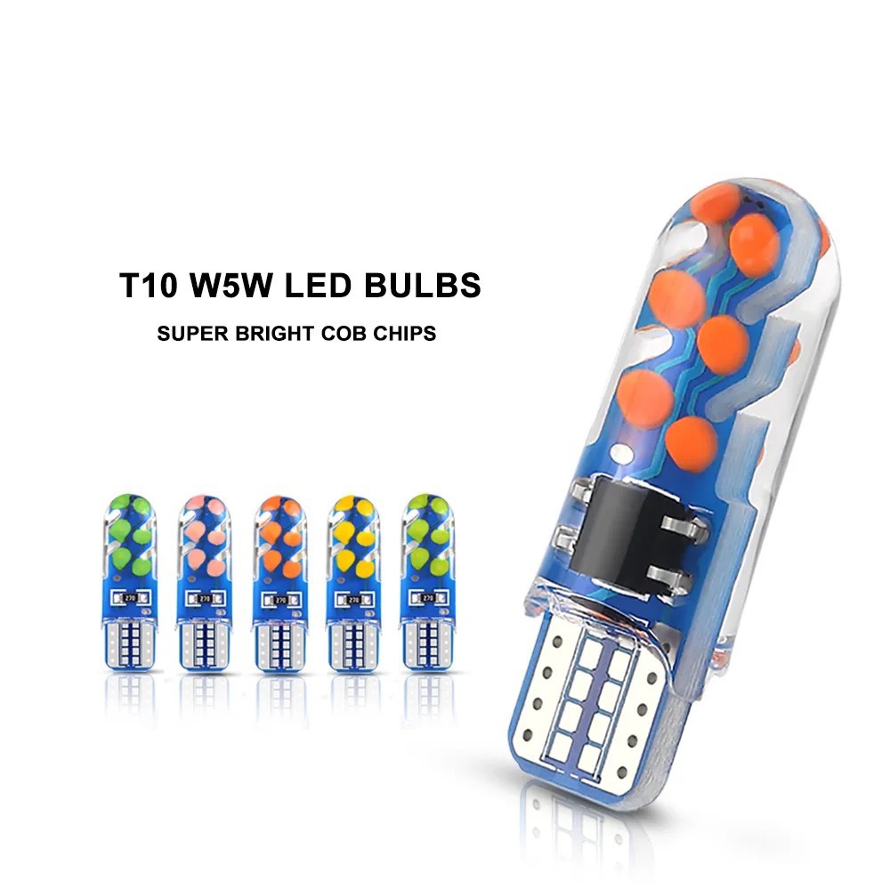 Explosion-flashing automotive led width indicator lights, explosion-flashing T10-12 lights, high-brightness silicone small lights, motorcycle outline lights, and driving lights Specification drawing