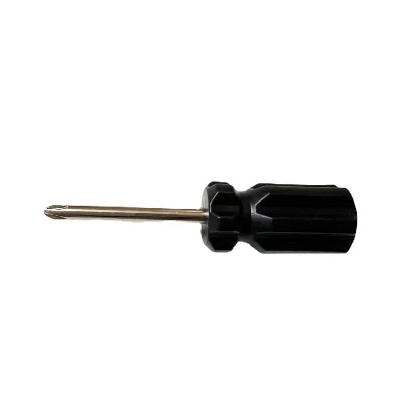 Strong magnetic cross radish head screwdriver 5.0 cross handle black handle screwdriver cross repair tool accessories Item Picture