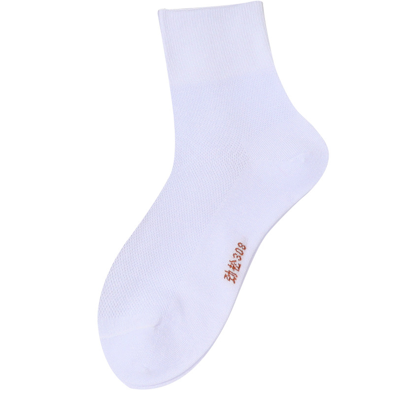 Huabang Jin Loose Thin Middle-Aged And Elderly Loose Socks Female Cotton Socks Pregnant Women Loose Feet Mesh Mother Tube Socks Item Picture