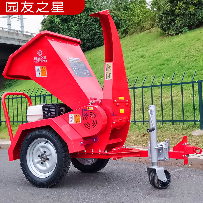 加工定制牵引/果树碎枝机/秸秆碎化机/园林树枝粉碎机细节图