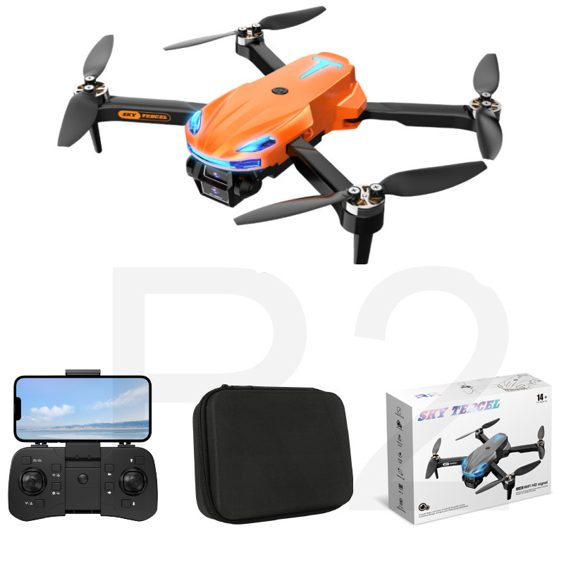Cross-border R2 high-definition aerial photography brushless remote control aircraft optical flow positioning folding quadcopter Specification image