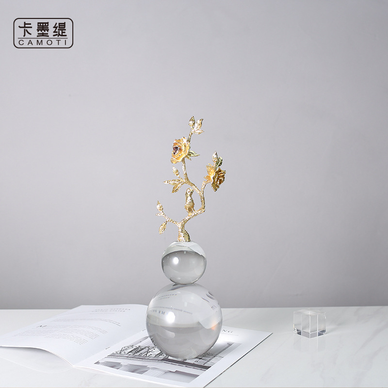 创意葫芦摆件/书房办公桌面/新中式产品图