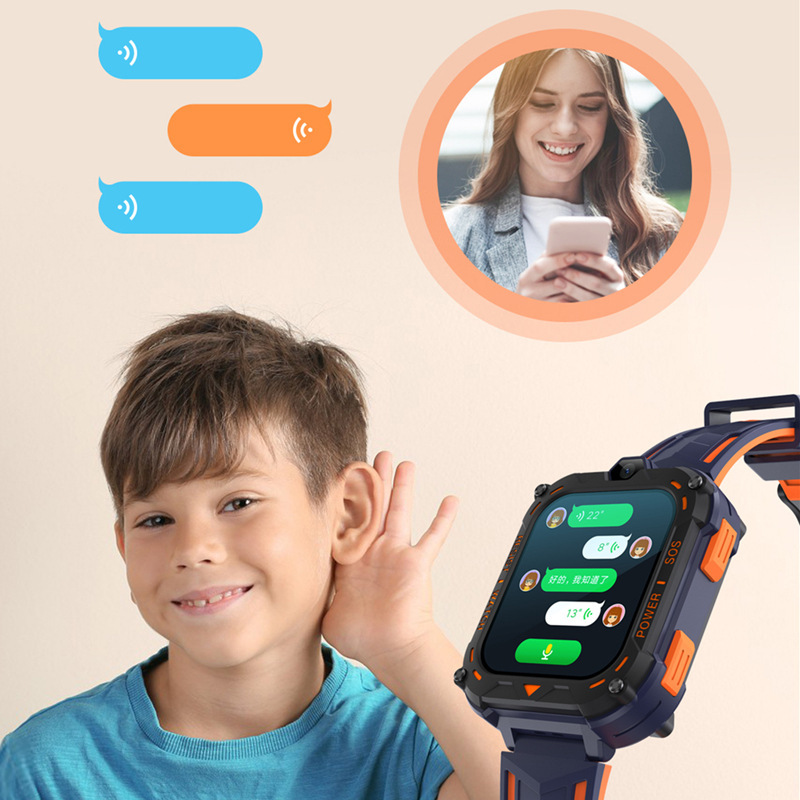 Explosiva modelo K39 completo netcom niños teléfono inteligente reloj 4G tarjeta de inserción de pago video SOS ubicación anti-caídas antisísmicos nuevo Application Scenario