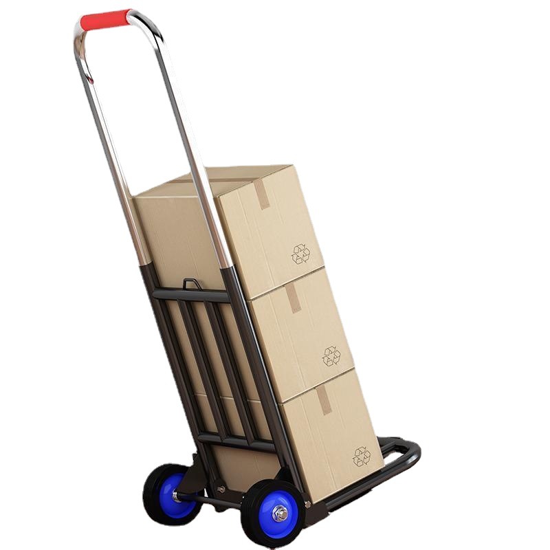 Folding push cart, folding luggage cart, load king, shopping cart, trailer, small trolley, moving wonder Item Picture