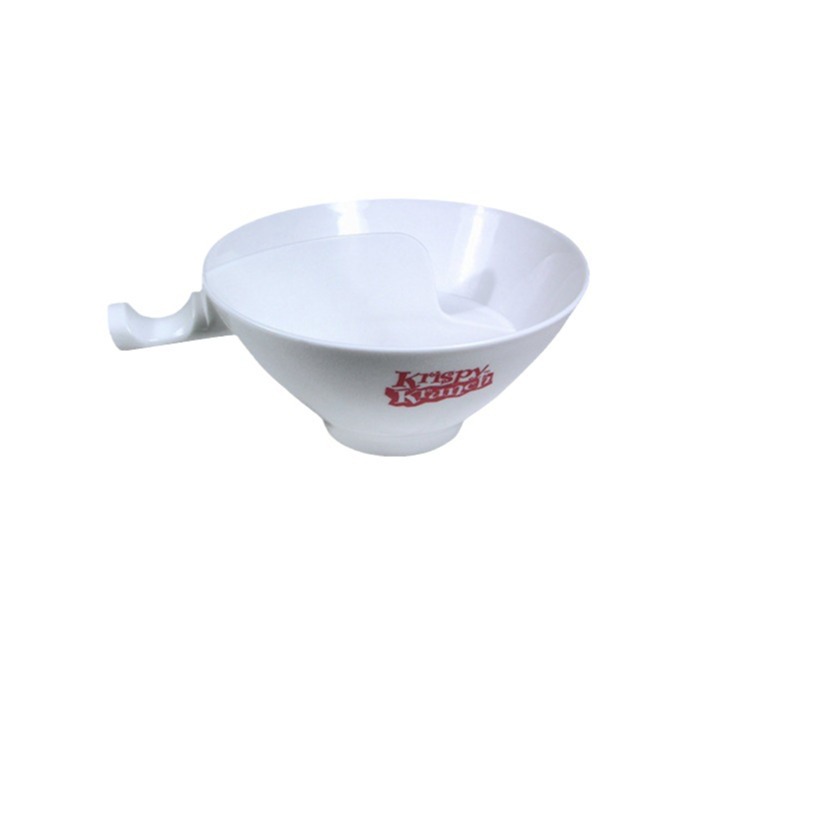 Milk and cereal two-in-one separation bowl. Cereal bowl with handle separation bowl details Picture