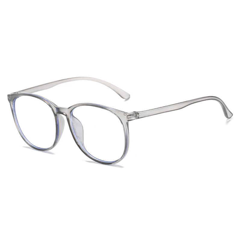 韩版素颜眼镜女眼镜网红防蓝光近视大框显瘦透明框详情图5