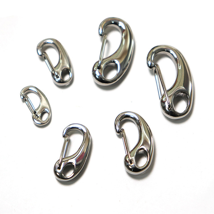 Available From Stock 304 Stainless Steel Ear Buckle Bracelet Connecting Shrimp Male Buckle Titanium Steel Necklace Buckle Accessories Application Scenario