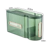 2023 New light luxury tissue paper storage box, bathroom non-perforating transparent tissue paper garbage bag storage box, dust-proof and water-proof Item Picture