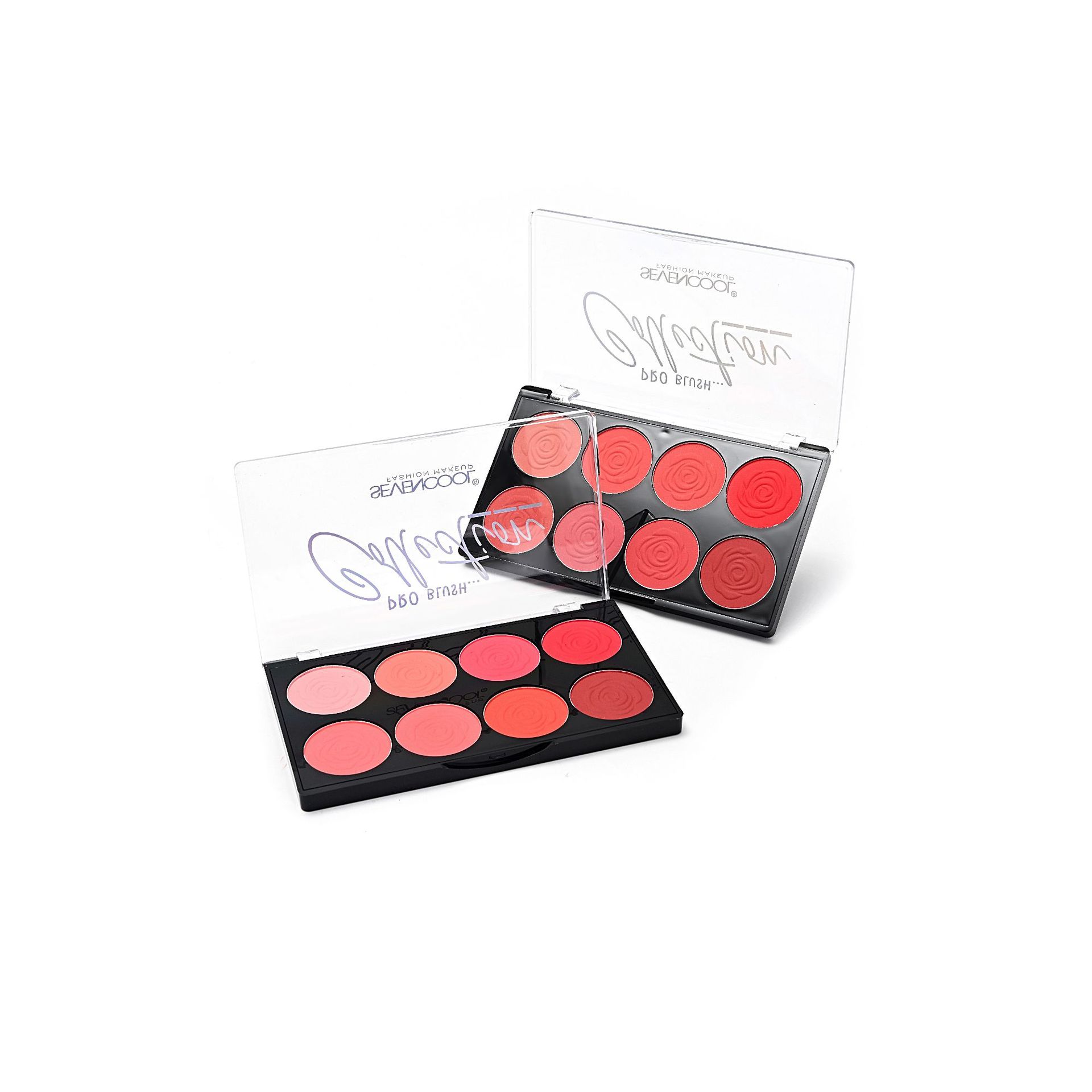 SEVENCOOL Blush multi-color matte long-lasting, easy-to-apply blush, affordable cosmetics, 8-color blush palette details Picture