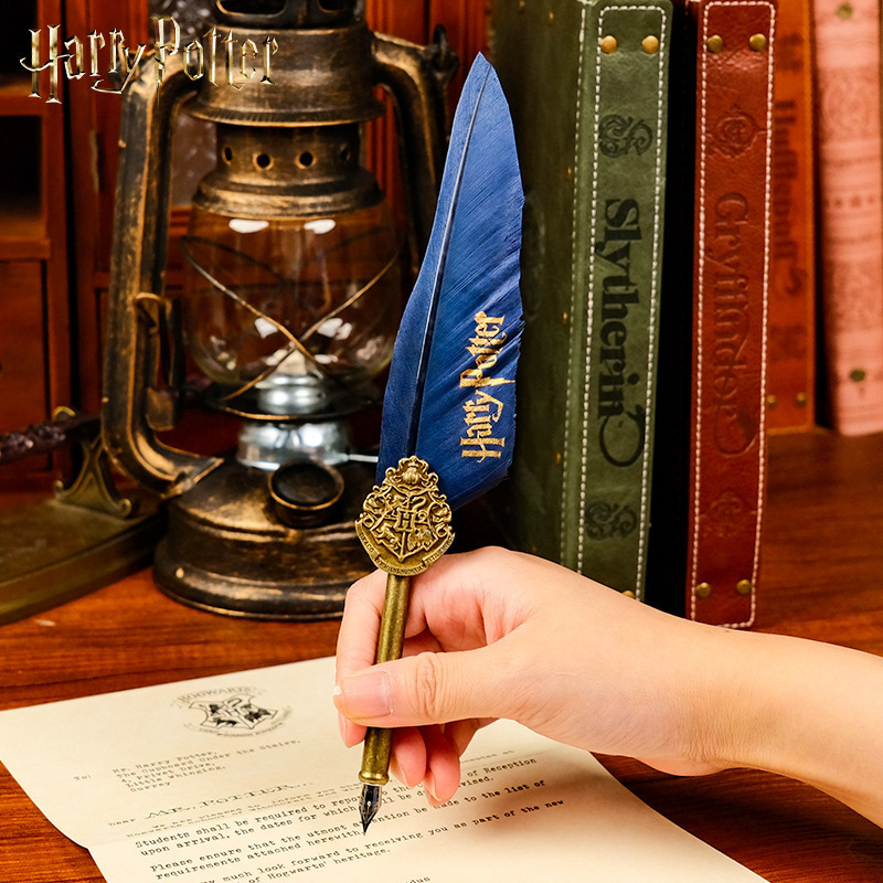 Harry Potter feather-dipped pen and lacquer peripheral cultural and creative products for birthday gifts for men and women, children's festival and graduation gifts Specification image