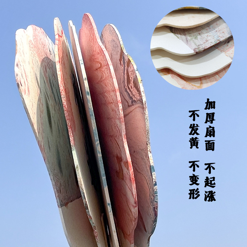 扇子/折叠扇/扇子女夏季中国风/风扇/纸质扇子细节图