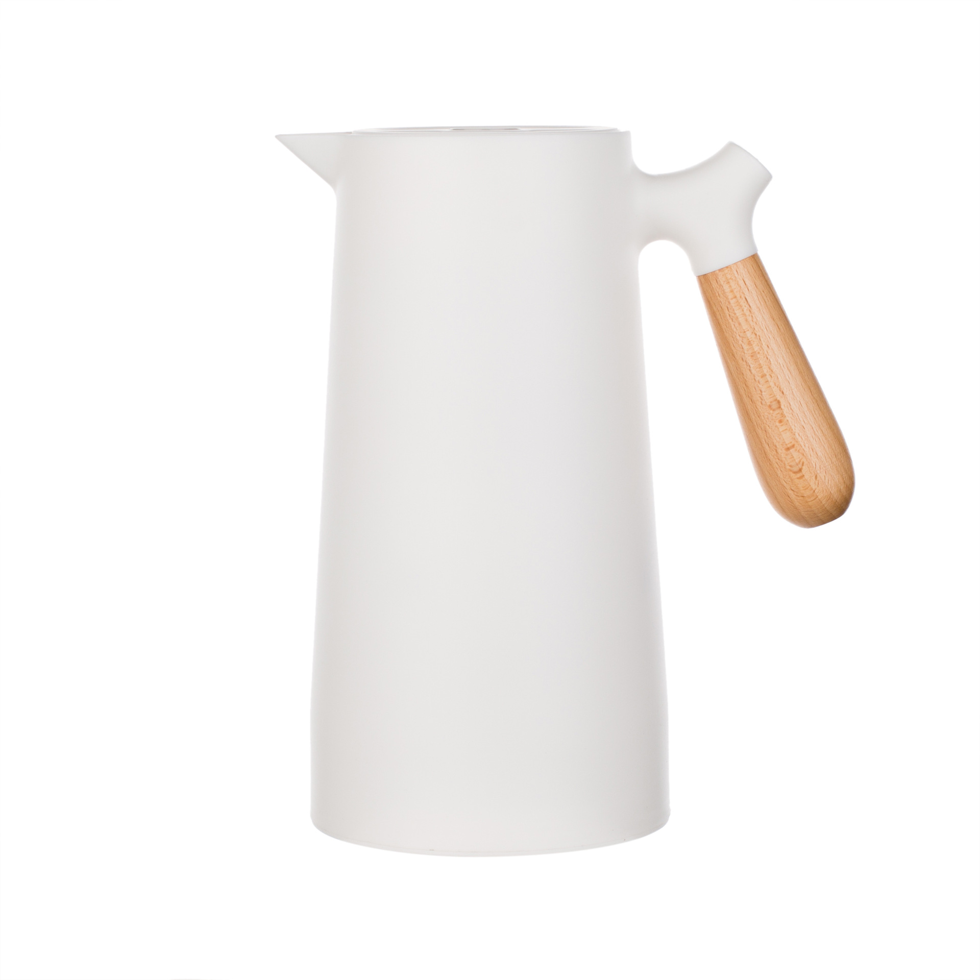 Nordic Thermal Pot Wholesale Wooden Handle Coffee Pot Student Dormitory Warm Bottle Women's Large Capacity Hot Kettle Home Open Water Bottle Item Picture