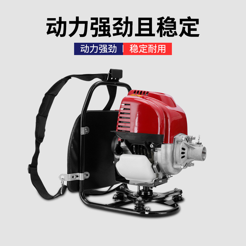 Mower Gasoline Engine Knapsack Four-Stroke Small Multi-Functional Agricultural Weeding And Weeding Harvest Household Weeding Magic details Picture