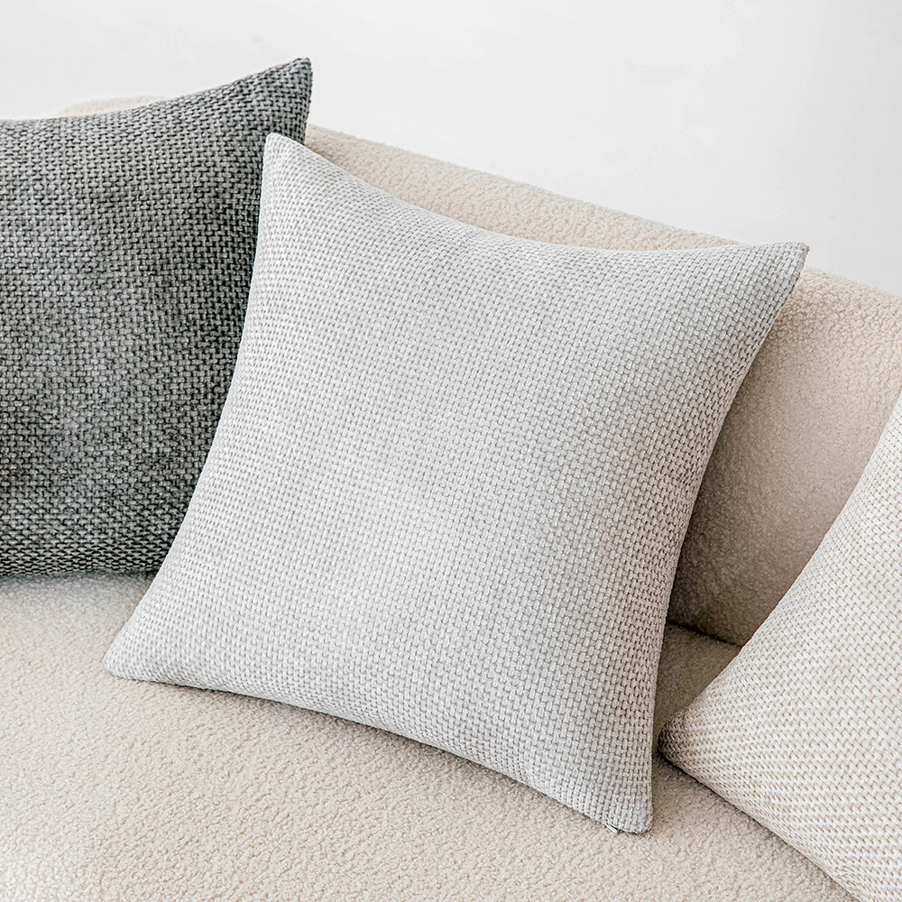 抱枕/靠垫/圆形抱枕/靠枕靠背/仿兔毛靠垫细节图