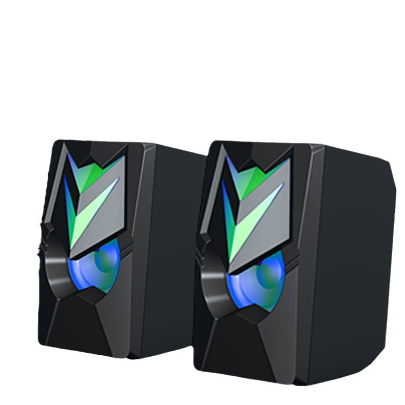 Computer Speaker Home Combination Speaker Desktop Notebook 2.0 Small Speaker Heavy Subwoofer Small Speaker Usb Power Supply Item Picture
