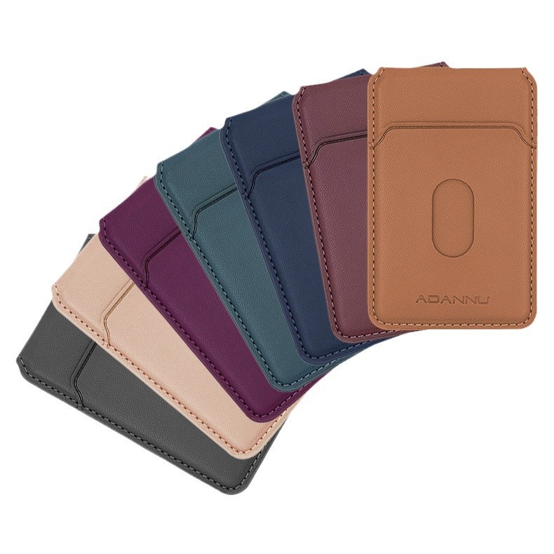 Compatible With Iphone 12/13/14/15/16 Magnetic Card Packs. Apple Phone Pu Magsafe Card Packs In Stock Item Picture