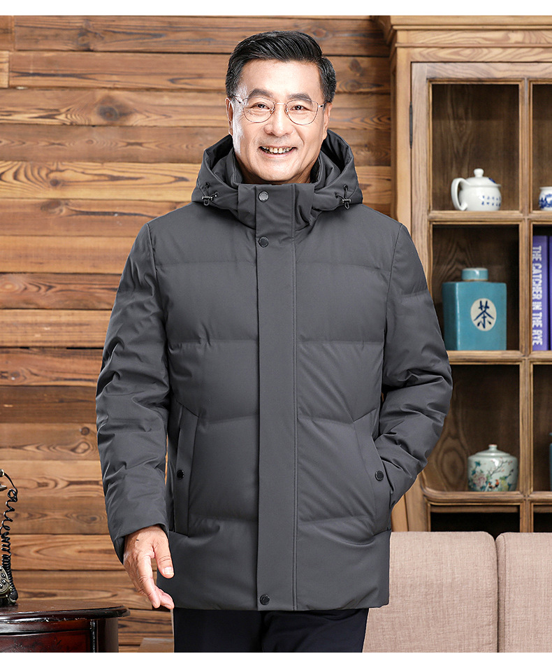 中老年羽绒服男中长款爸爸装加厚冬款父亲爷爷装大码短款保暖外套详情10