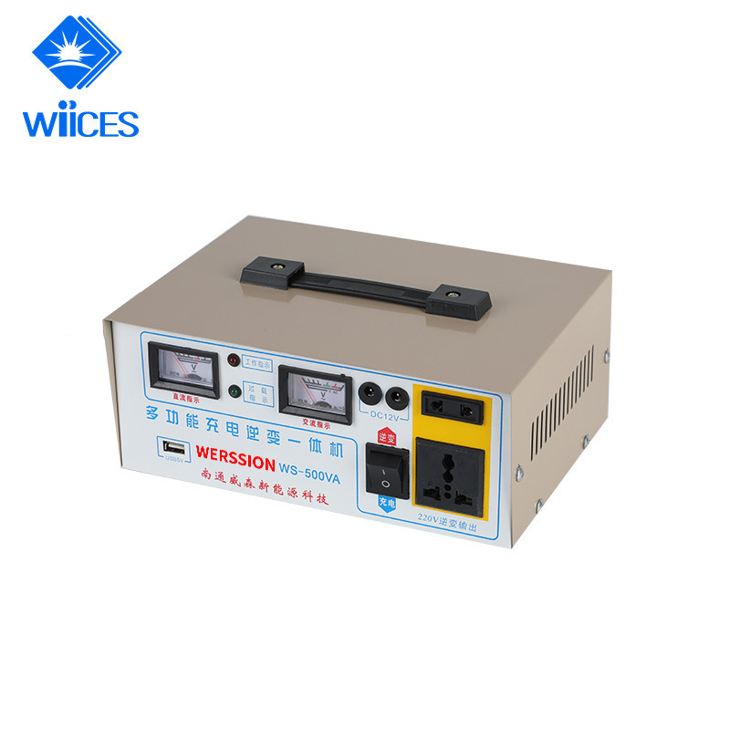 Inversor dc12v inversor de coche todo en uno de alta potencia para el hogar solar pv máquina impulsor 220V Specification image