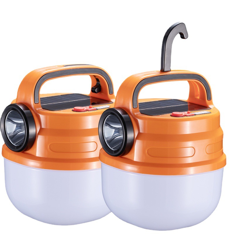 Rechargeable portable lights, solar-powered rechargeable horse lights, emergency lights, outdoor camping lights, rechargeable led tent lights Item Picture