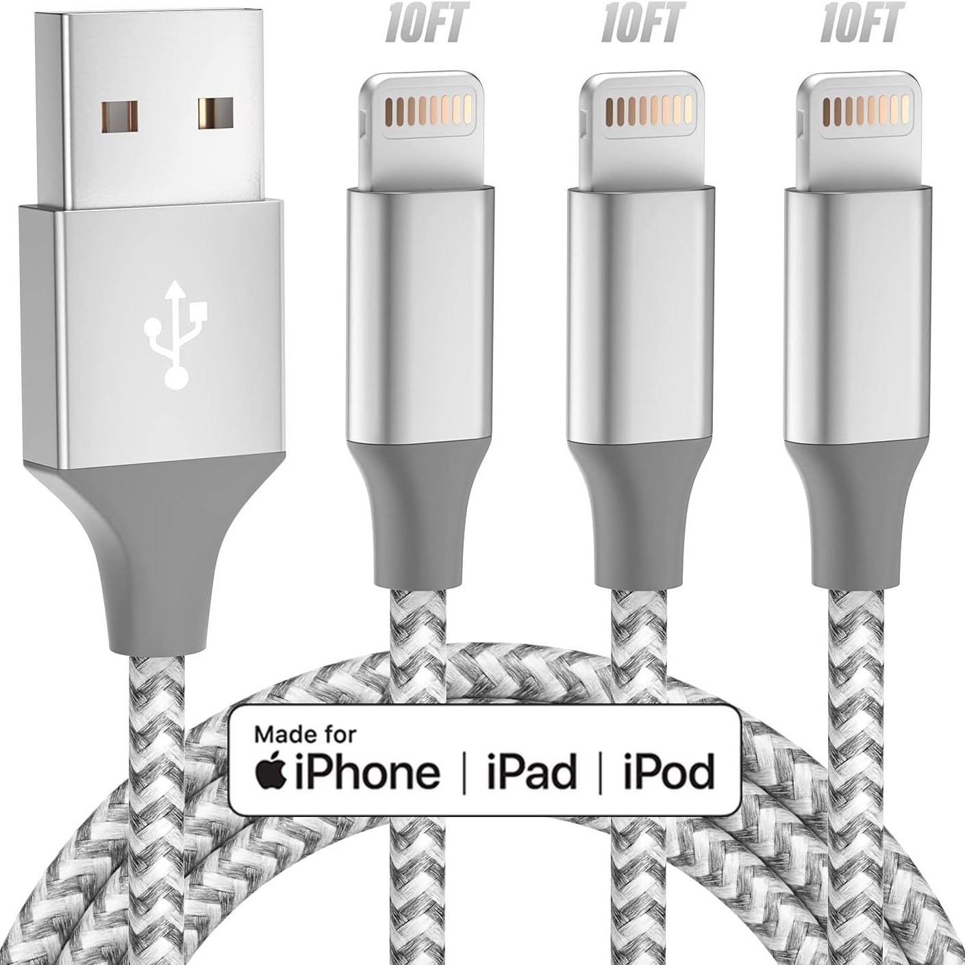 New type of data cable for Apple phones, tiger-patterned fast charging charger cable, iphone braided cross-border factory wholesale Item Picture